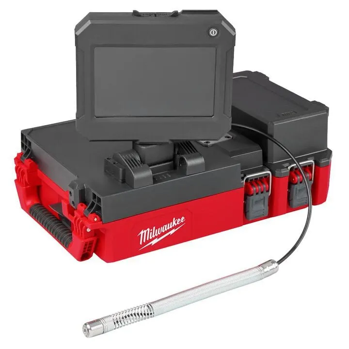 Milwaukee M12 75ft Drain Camera System with Integrated PACKOUT Rolling Drawer Tool Box 4
