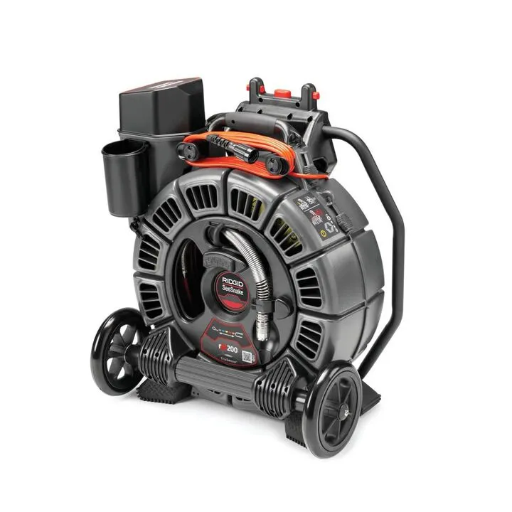 Ridgid SeeSnake RM200A 200 Ft Camera Reel with TruSense Technology 1