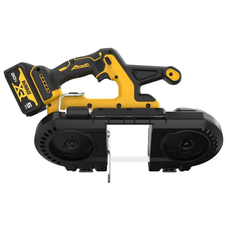 DEWALT 20V MAX* 3-1/4in Cordless Band Saw Kit - Professional Grade Metal Cutting 4