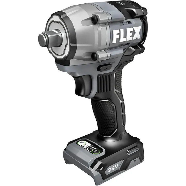FLEX 24V 1/2 Inch Compact Impact Wrench (Bare Tool) - Professional Performance Series
