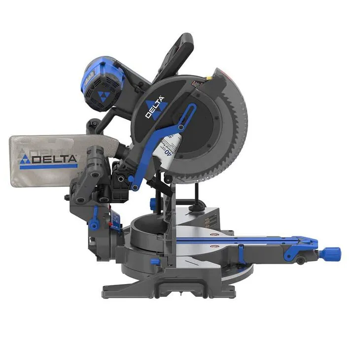 Delta 12 Inch Dual Bevel Sliding Cruzer Miter Saw - Professional Grade Precision 2