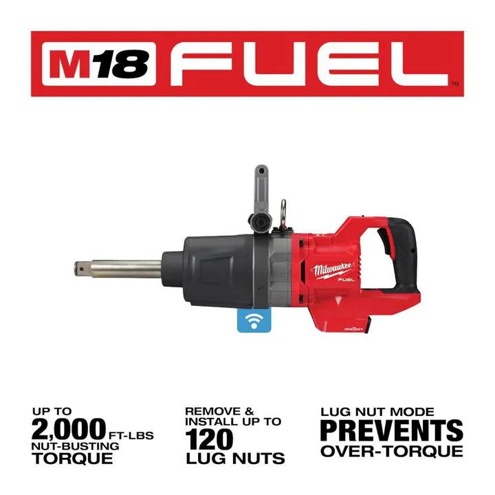 Milwaukee M18 FUEL 1-inch D-Handle Impact Wrench with ONE-KEY (Bare Tool) 1