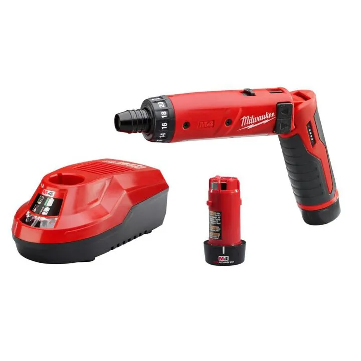 Milwaukee M4 1/4 In. Hex Screwdriver Kit - Professional Grade Precision Set 3
