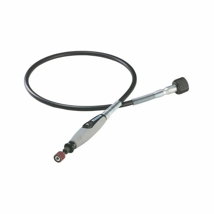 Dremel Flex Shaft Attachment & 1.8A Corded Rotary Tool - Professional Precision Bundle 4