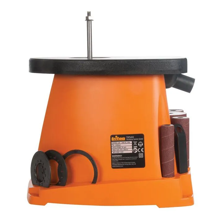Triton TSPS450 450W Oscillating Spindle Sander - Precision Benchtop Sanding Solution 2
