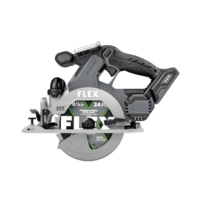 FLEX 24V Circular Saw In-Line 6 1/2in (Bare Tool) 2