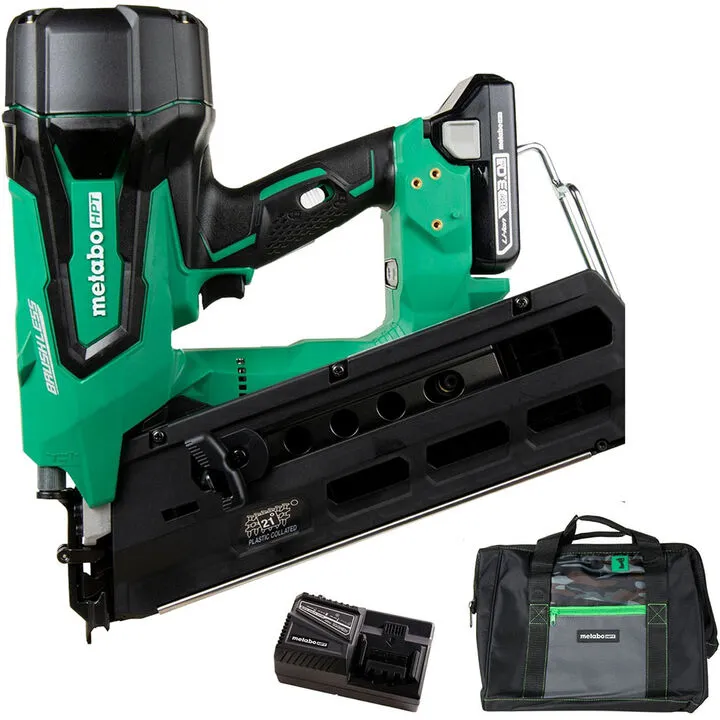 Metabo HPT 18V Cordless Plastic Strip Framing Nailer - Professional Framing Solution
