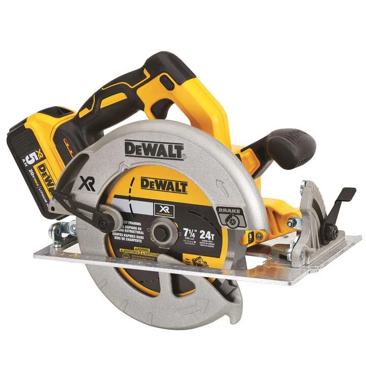 DEWALT DCS570P1 20V MAX 7-1/4 Cordless Circular Saw Kit - Professional Grade Performance 3