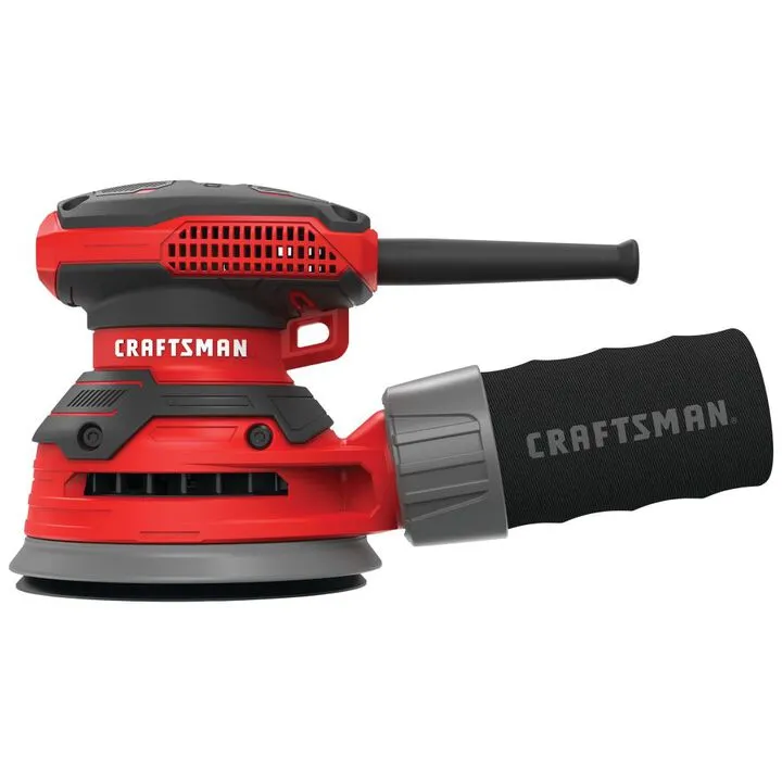 CRAFTSMAN 3 Amp 5-Inch Electric Random Orbit Sander - Precision Woodworking Power Tool 3