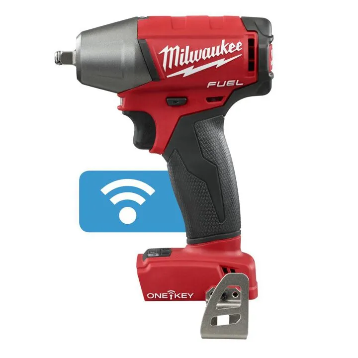 Milwaukee M18 FUEL 3/8 in. Compact Impact Wrench with Friction Ring and ONE-KEY (Bare Tool) 4