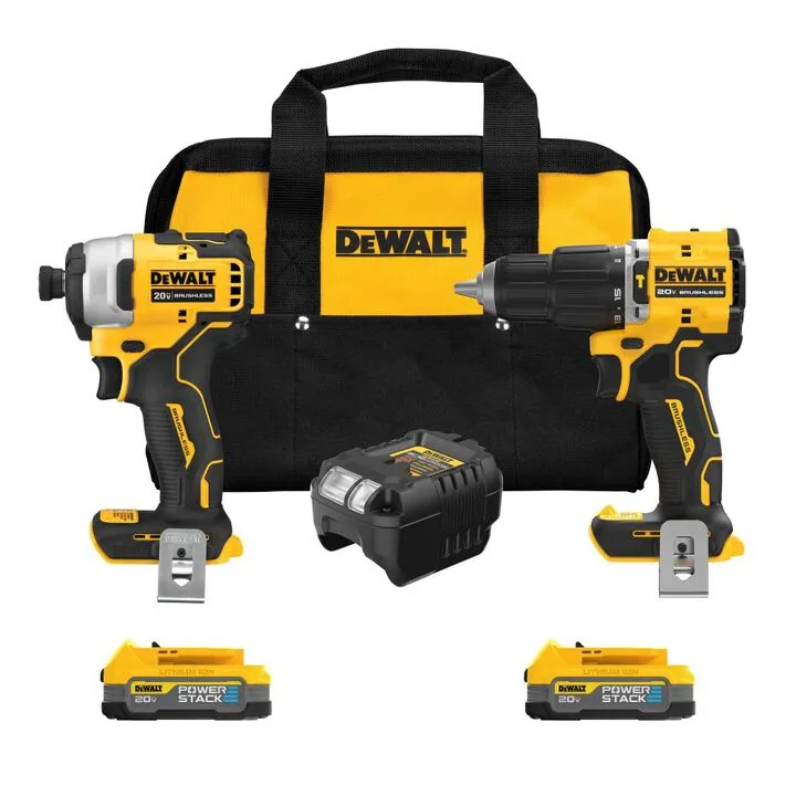 DEWALT 20V MAX ATOMIC 2-Tool Combo Kit - High-Performance Brushless Power Solution 2