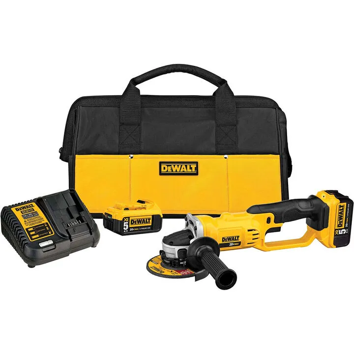DEWALT 20V MAX Lithium Ion Grinder Tool Kit – High-Performance Cordless Versatility