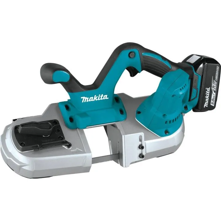 Makita 18V LXT Lithium-Ion Cordless Compact Band Saw Kit with 5.0Ah Battery