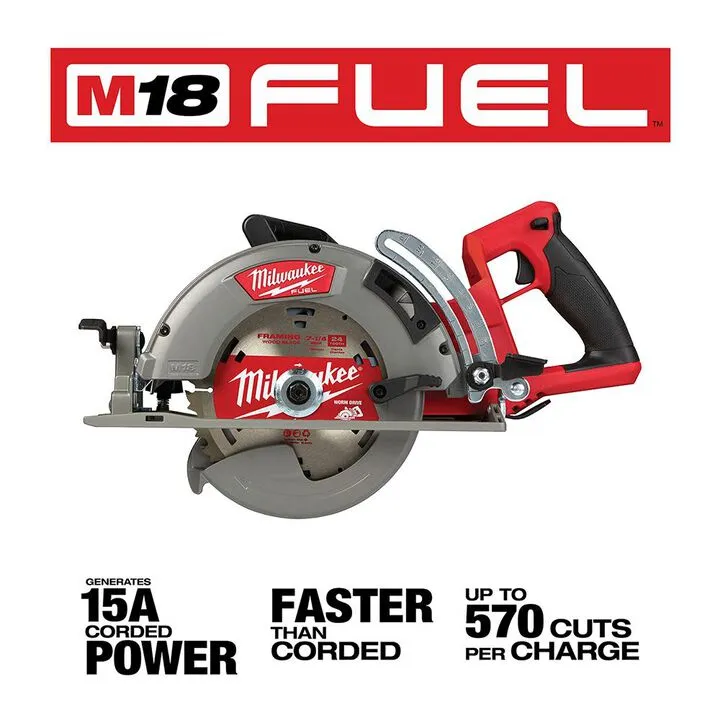 Milwaukee M18 FUEL Rear Handle 7-1/4 in. Circular Saw (Bare Tool) 2