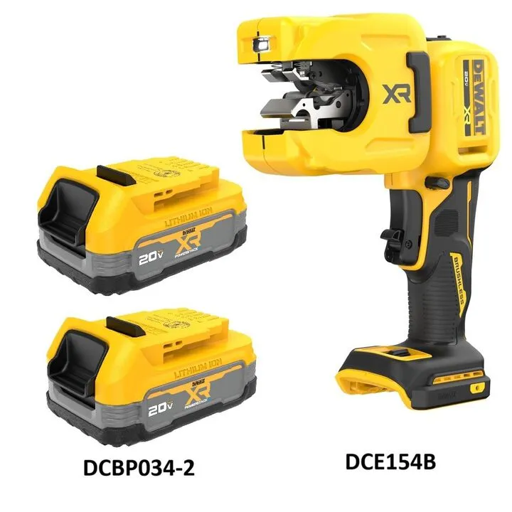 DEWALT 20V MAX XR Compact Battery (2-Pack) & Professional Copper Tubing Cutter Bundle 1