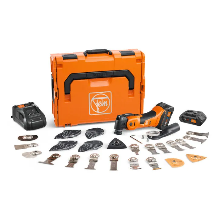 Fein Ampshare Multimaster 700 Max Top Set 18V 4Ah (68pc)