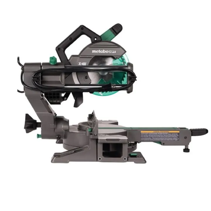 Metabo HPT 7 1/4 Inch Sliding Single Bevel Miter Saw - Precision Woodworking Solution 1