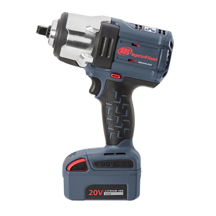 Ingersoll Rand 20V 1/2 Inch Cordless Impact Wrench Kit - 1500 Ft-Lb Nut-Busting Torque 1