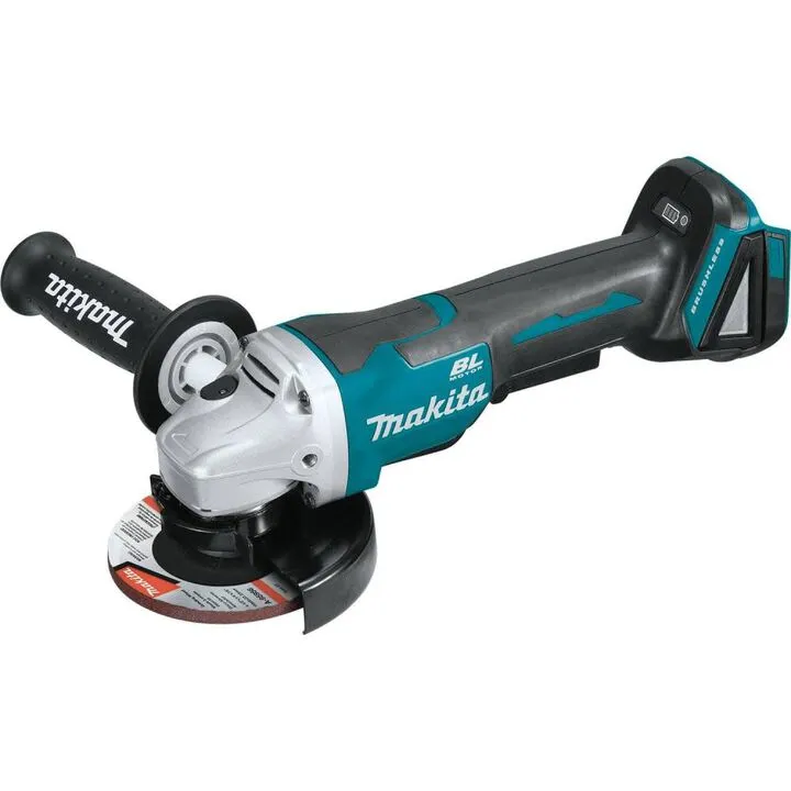Makita 18V LXT 4-1/2 / 5in Paddle Switch Cut-Off/Angle Grinder with Electric Brake (Bare Tool) 1