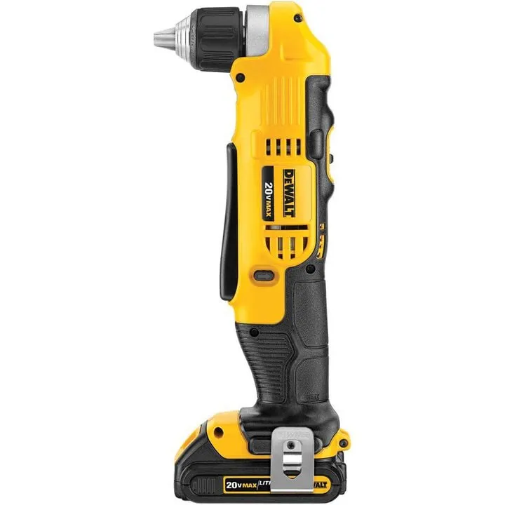 DEWALT 20V MAX Compact Right Angle Drill - High-Performance Cordless Precision