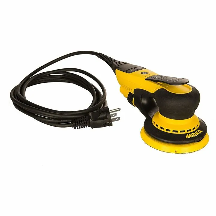 Mirka DEROS 3in (77mm) 5.0mm Orbit Vacuum-Ready Finishing Sander 1