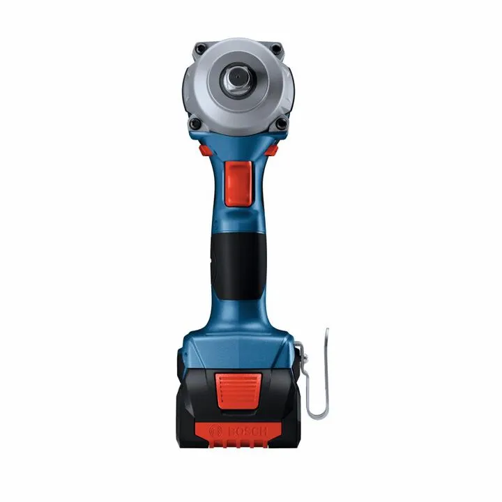 Bosch 18V 1/2in Mid-Torque Impact Wrench Kit with Friction Ring & 2 CORE18V 4.0 Ah Batteries 3