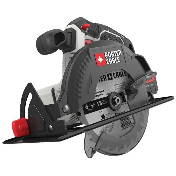 Porter Cable 20-Volt 6-1/2-in Cordless Circular Saw (Bare Tool)