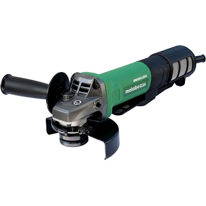 Metabo HPT 5-Inch 12 Amp Paddle Switch Disc Grinder with Integrated Brake System