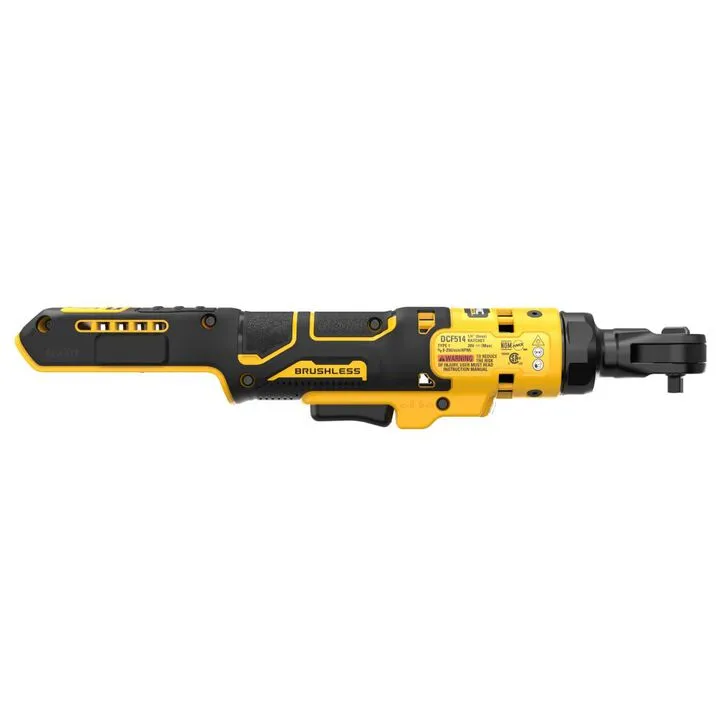 DEWALT ATOMIC 20V MAX Brushless 1/4 Inch Ratchet (Bare Tool) & Protective Boot Bundle 4