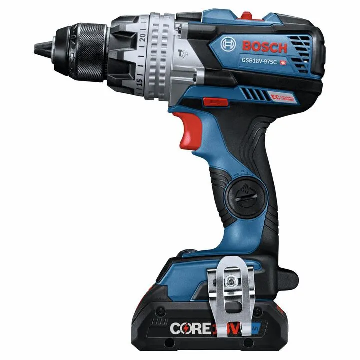 Bosch 18V 1/2in Professional Drill Driver Kit - High-Performance Cordless Solution 6