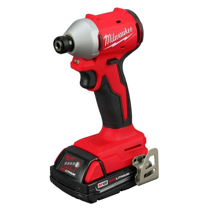 Milwaukee M18 Compact 1/4 in Hex Impact Driver Kit - Precision Performance for Daily Tasks 4
