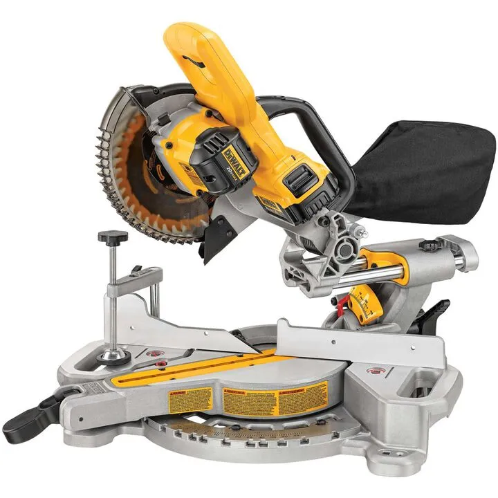 DEWALT 20V MAX Sliding Miter Saw Kit and Heavy Duty Work Stand Bundle 3