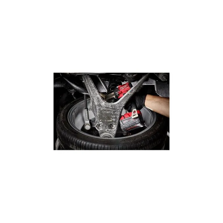 Milwaukee M18 Impact Wrench with 36-Piece Socket Set and 2-Drawer Tool Box Bundle 5