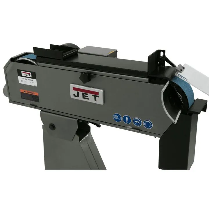 JET 3in x 79in Industrial Belt Grinder - 220V 1PH 2