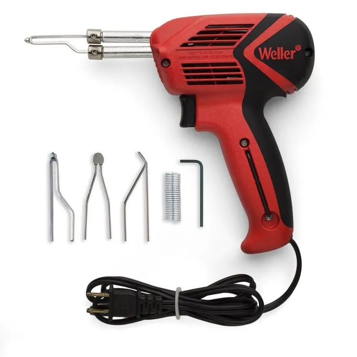 Weller 120V Dual Heat 140/100W Universal Soldering Gun Kit with LED Precision Lighting