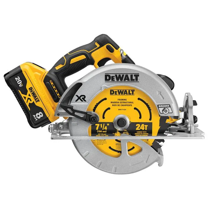 DEWALT 20V MAX POWER DETECT XR Brushless 7-1/4-Inch Circular Saw Kit 1