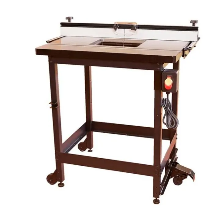 Professional-Grade Cast Iron Router Table for Precision Woodworking