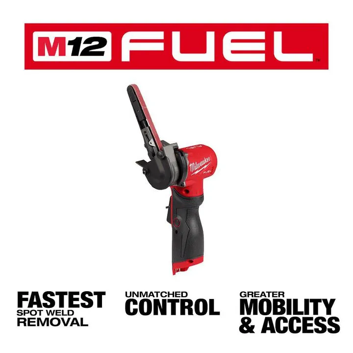 Milwaukee M12 FUEL 3/8-inch x 13-inch Bandfile (Bare Tool) 1