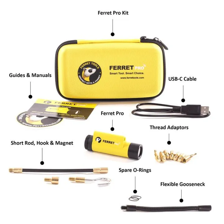 Rack-A-Tiers Multipurpose Wireless Inspection Camera and Cable Pulling Tool 6
