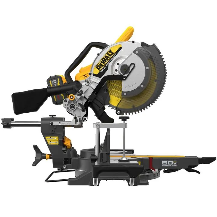 DEWALT 12-Inch 60V MAX Sliding Miter Saw Kit with Compact Miter Saw Stand 3