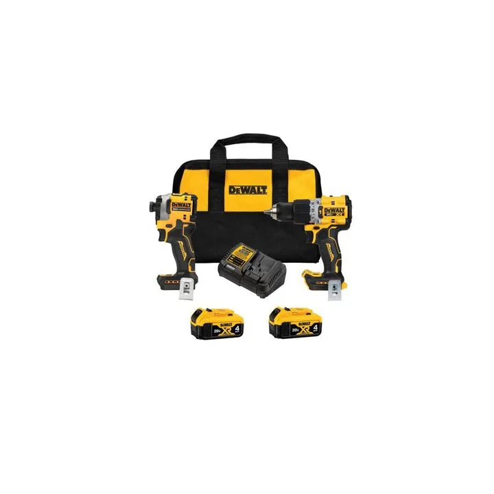 DEWALT 20V MAX XR 2-Tool Combo Kit - Professional Brushless Performance