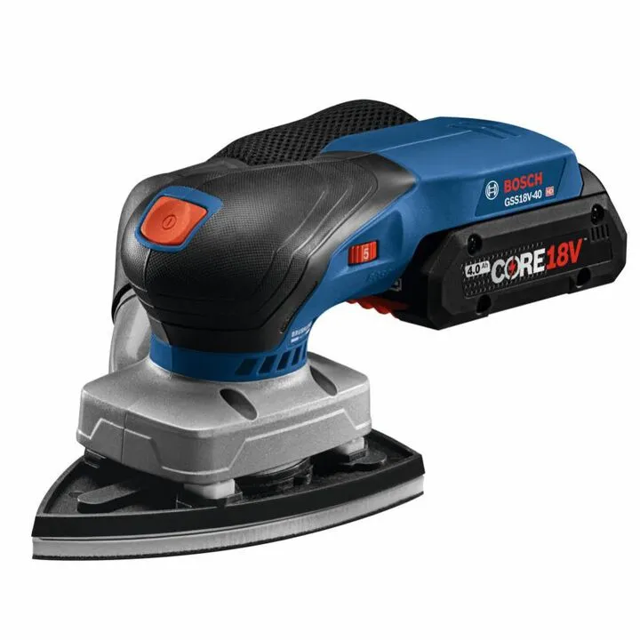Bosch 18V 1/4 Sheet Orbital Finishing Sander (Bare Tool) - Precision Cordless Performance 6