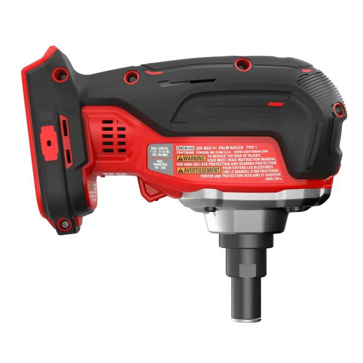 CRAFTSMAN V20 Cordless Palm Nailer (Bare Tool) - Professional DIY Performance Guide 3