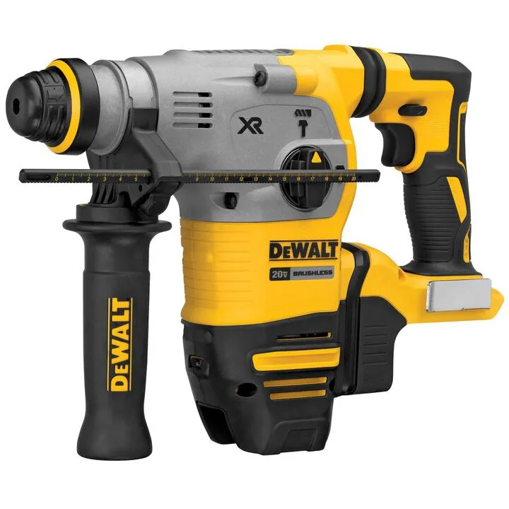 DEWALT 20V MAX XR Cordless Rotary Hammer and Slide Switch Grinder (Bare Tool) Professional Bundle 2