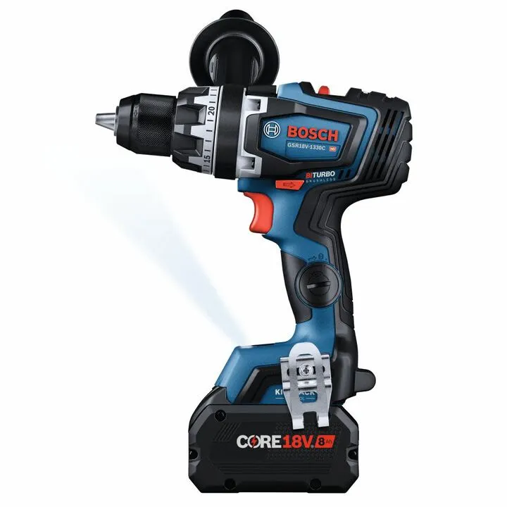 Bosch PROFACTOR 18V Connected-Ready 1/2in Drill/Driver Kit 5
