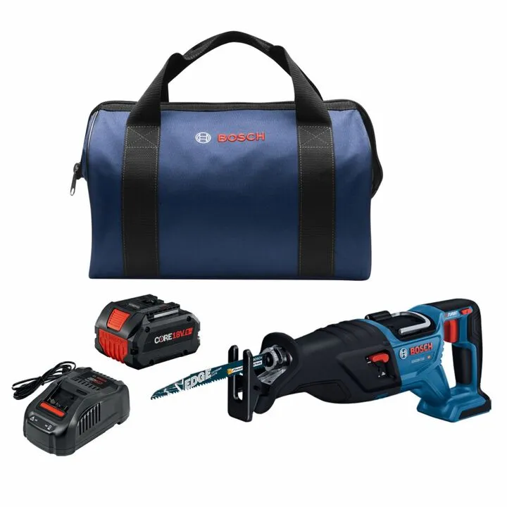 Bosch 18V 1-1/8 Inch Reciprocating Saw Kit - Professional Reconditioned Series