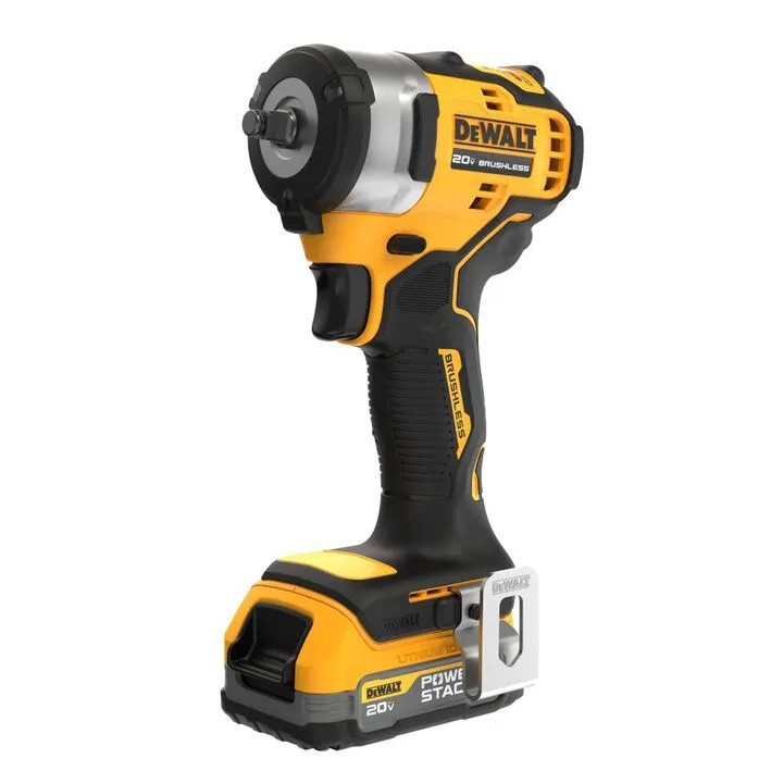 DEWALT 20V MAX 3/8in Cordless Impact Wrench & POWERSTACK Compact Battery Kit 1