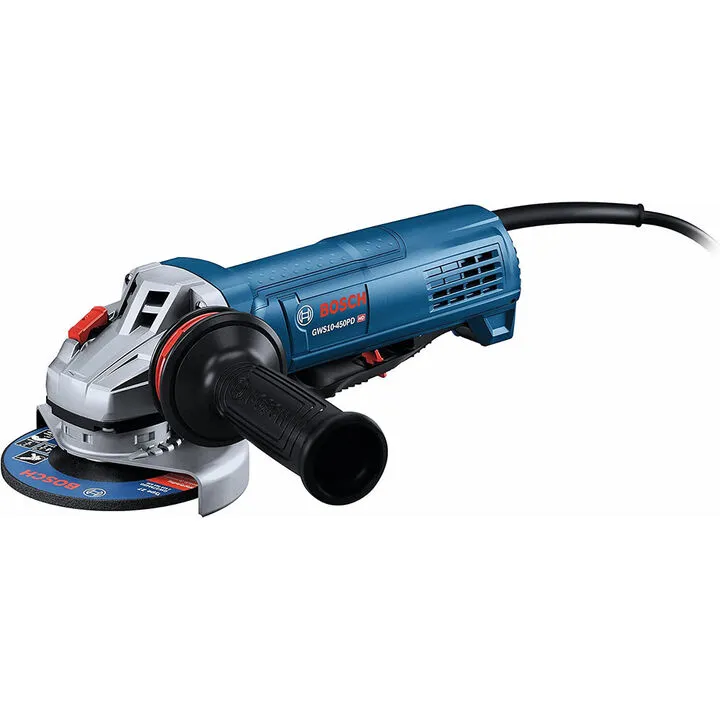 Bosch 4 1/2in Ergonomic Angle Grinder with No Lock-On Paddle Switch