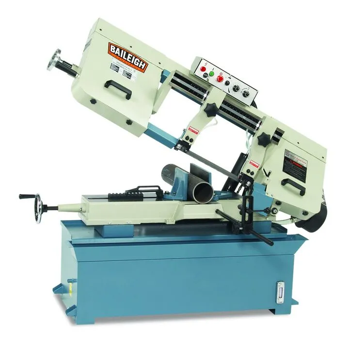 Baileigh BS-300M Horizontal Mitering Band Saw - 240V 1-Phase Precision Cutting