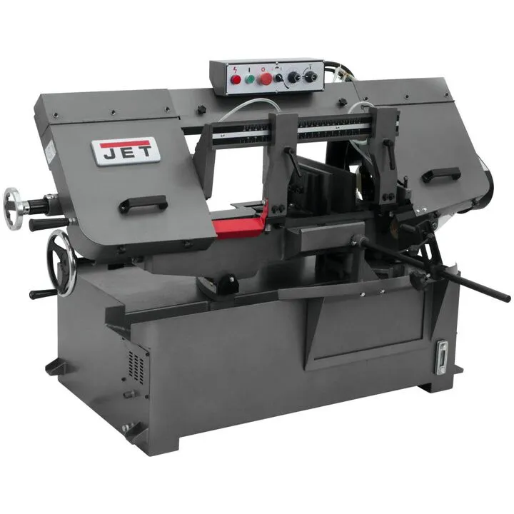 JET 10 In. Horizontal Mitering Bandsaw 3 HP 230/460V 3Ph